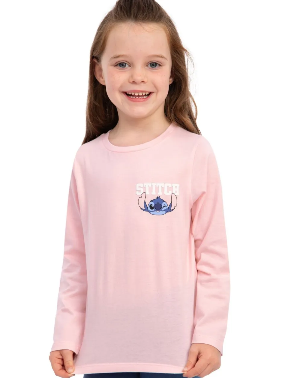 T-Shirts|Character Disney Lilo And Stitch Long Sleeve T-Shirt