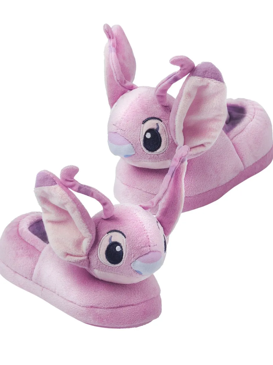 Pantoffels|Character Disney Lilo And Stitch Slippers 3D Angel Head