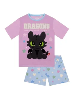 Nachtkleding En Pyjama's|Pyjama's|Character How To Train Your Dragon Toothless Short Pyjamas