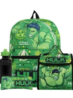Tassen*Character Marvel Hulk rugzak, lunchtas en waterfles set