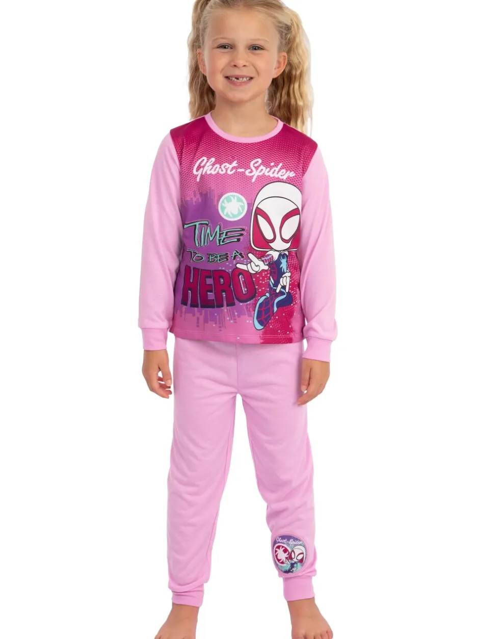 Nachtkleding En Pyjama's|Pyjama's*Character Marvel Spidey And His Amazing Friends Long Sleeve Pyjamas