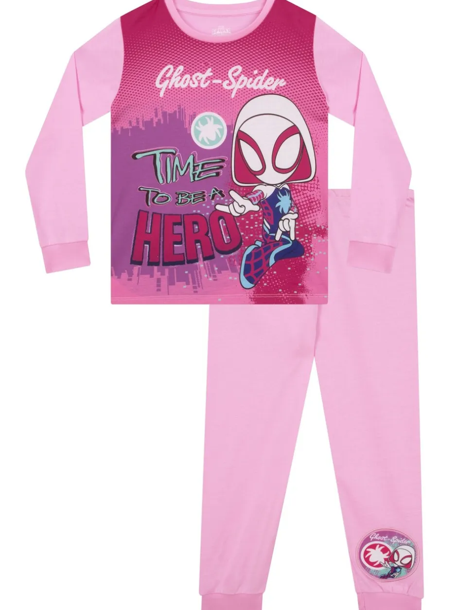 Nachtkleding En Pyjama's|Pyjama's*Character Marvel Spidey And His Amazing Friends Long Sleeve Pyjamas