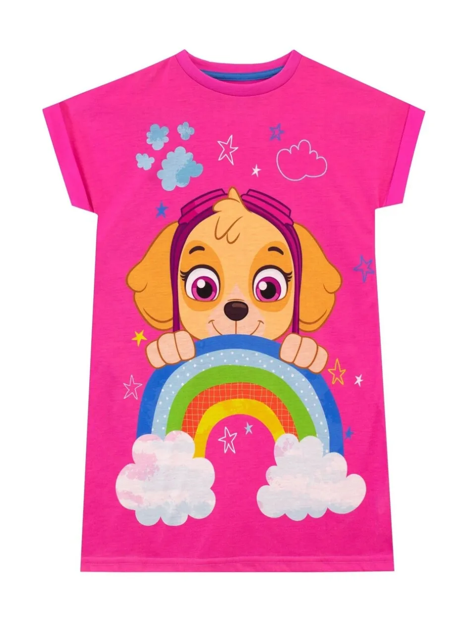 Nachtponnen*Character Paw Patrol nachthemd voor meisjes