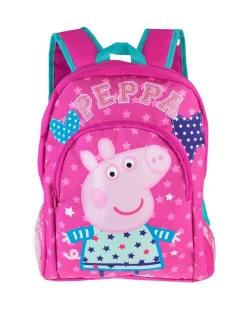 Tassen|Character rugzak met sterren en hartjes van Peppa Pig
