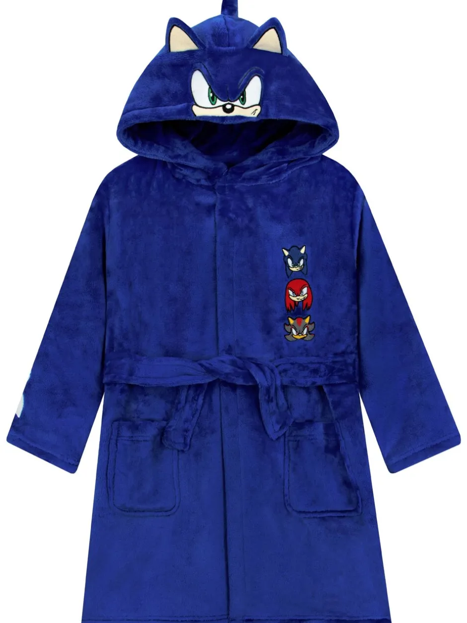 Kamerjassen*Character Sonic The Hedgehog Boys Dressing Gown