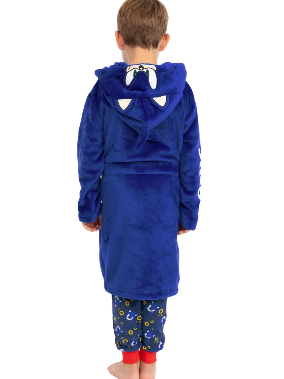 Kamerjassen*Character Sonic The Hedgehog Boys Dressing Gown