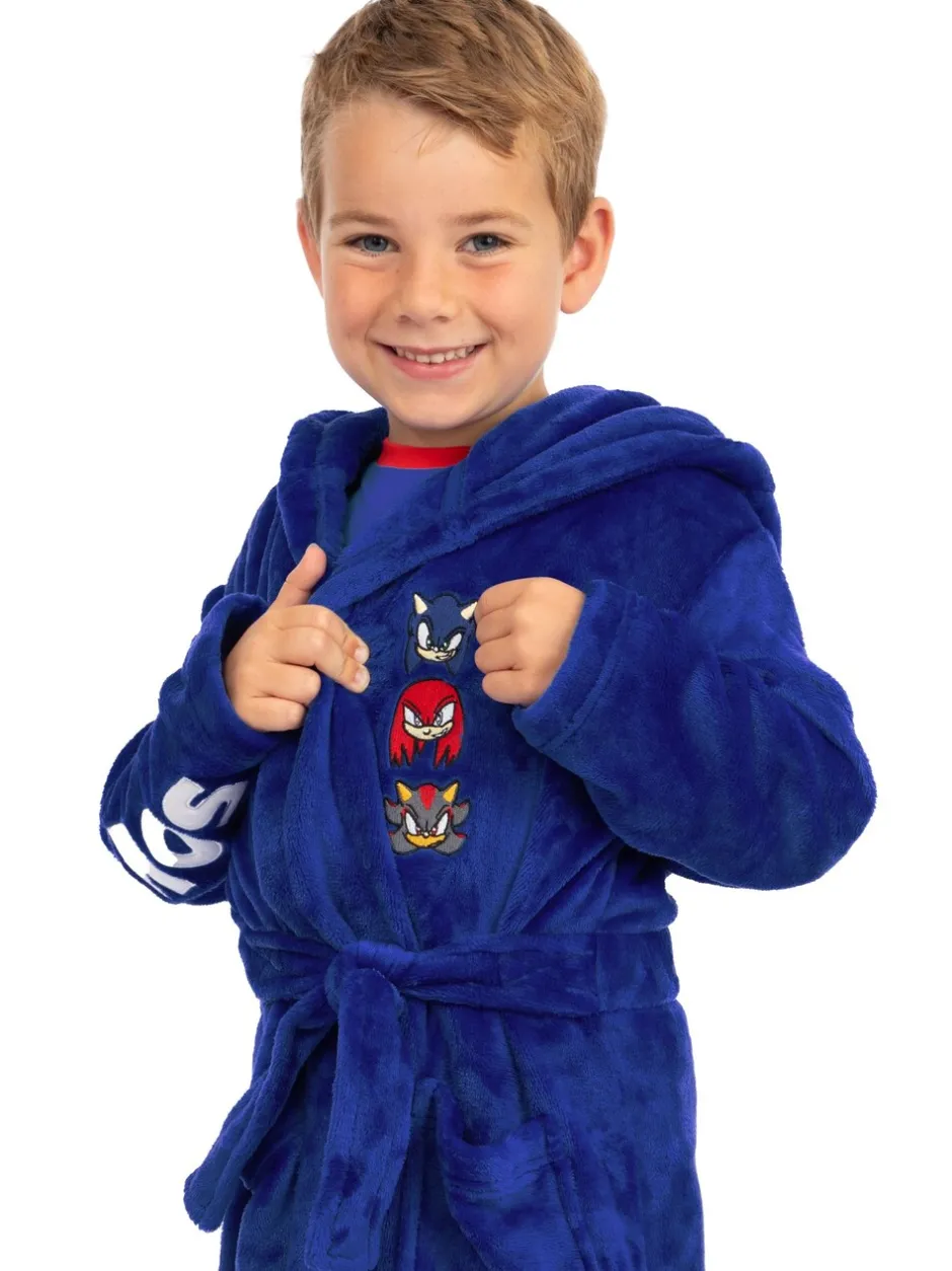 Kamerjassen*Character Sonic The Hedgehog Boys Dressing Gown