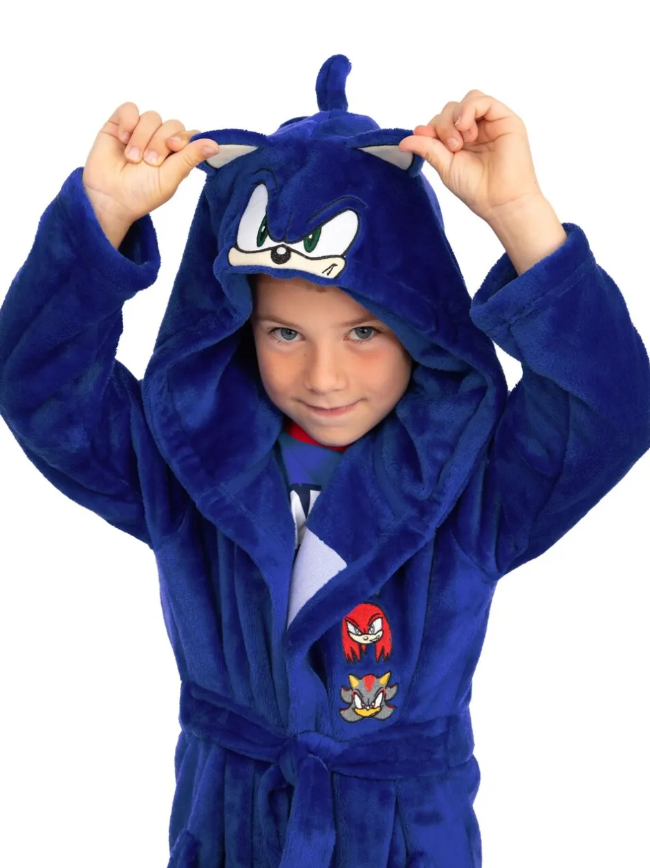 Kamerjassen*Character Sonic The Hedgehog Boys Dressing Gown