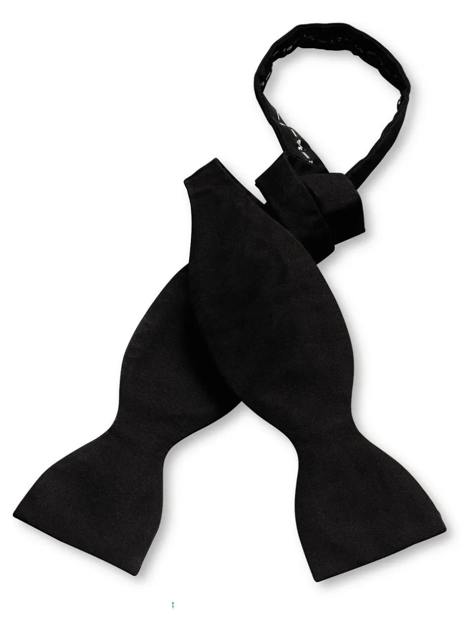 Stropdassen En Pochets*Charles Tyrwhitt - Barathea - Zelf te strikken zijden vlinderstrik