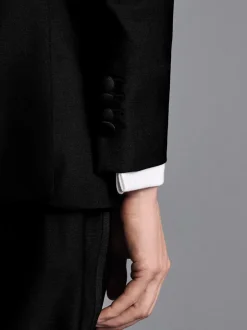 Smokings En Feestkleding|Charles Tyrwhitt - Slim-fit dinerkostuum met reverskraag: colbert