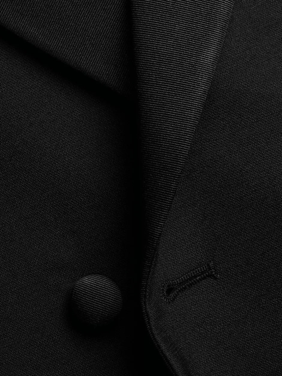 Smokings En Feestkleding|Charles Tyrwhitt - Slim-fit double-breasted diner-kostuum: colbert