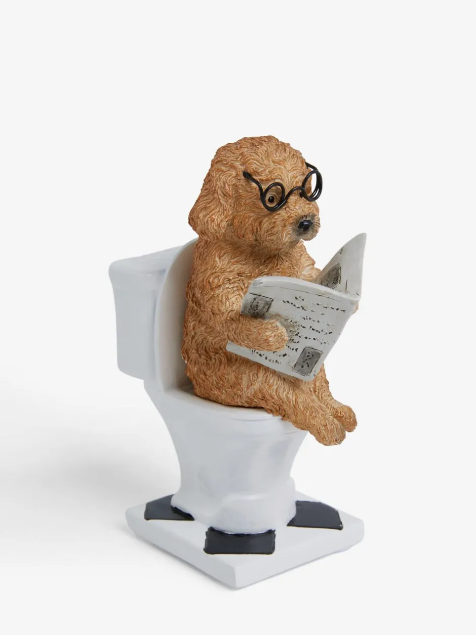 Decoraties*Next Charlie The Cockapoo Bathroom Toilet Ornament