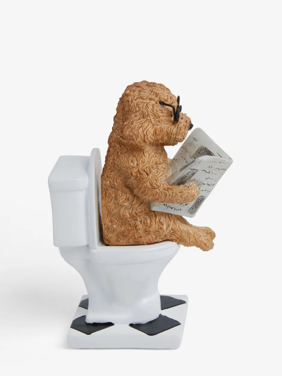 Decoraties*Next Charlie The Cockapoo Bathroom Toilet Ornament