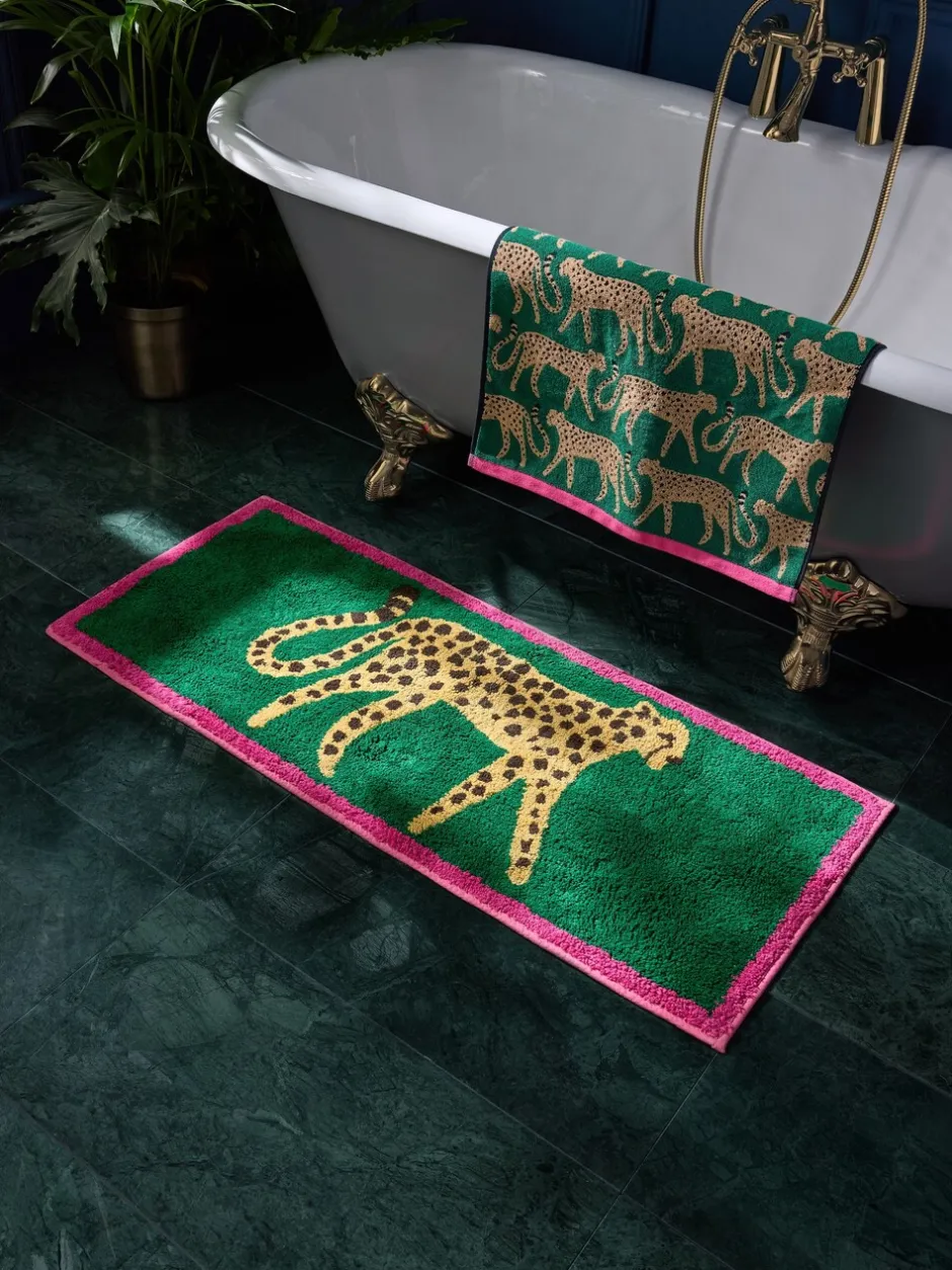 Handdoeken En Badmatten|Next Cheetah dierenprint mat