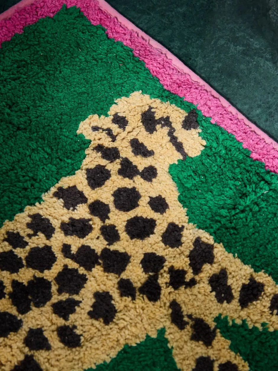 Handdoeken En Badmatten*Next Cheetah dierenprint mat