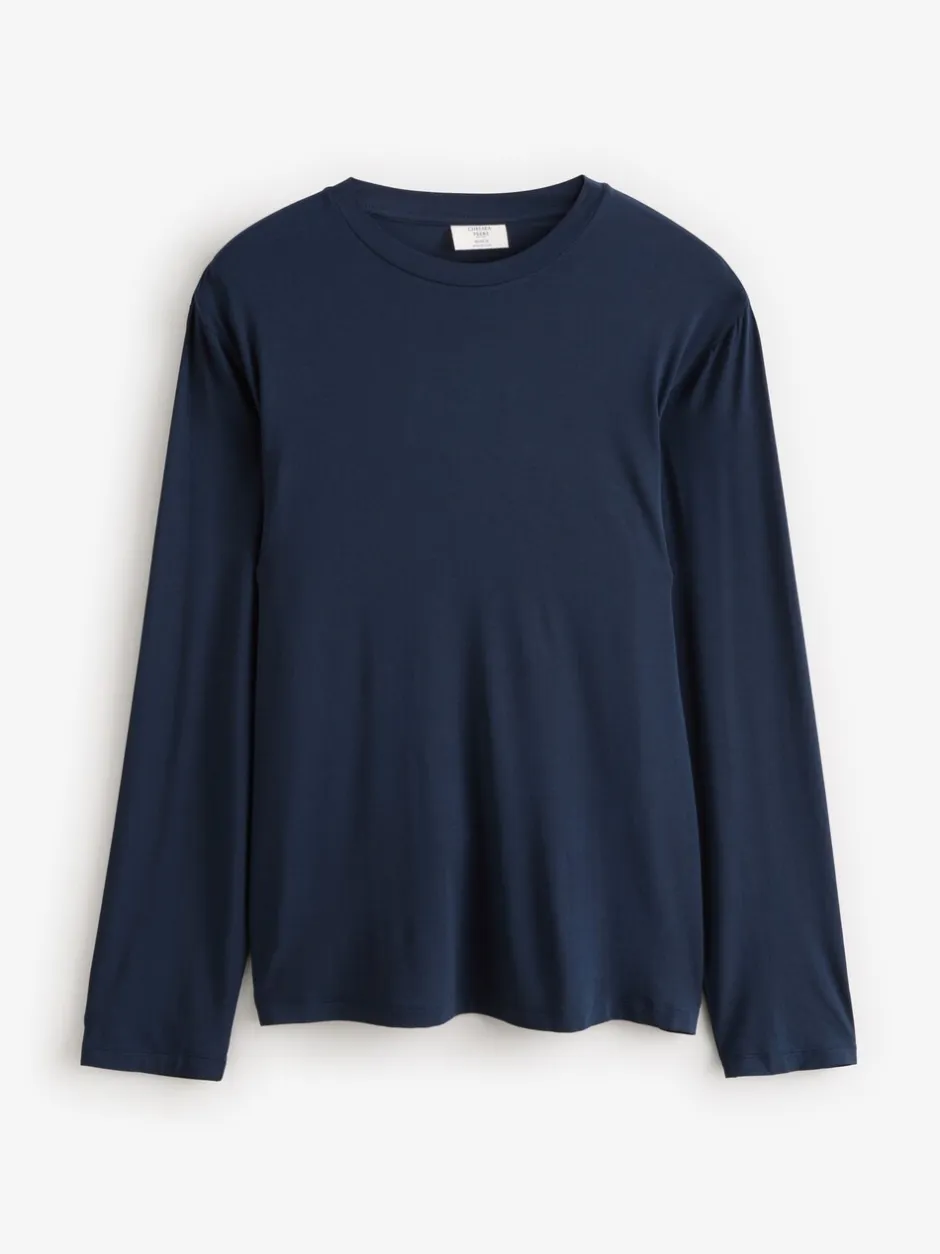 Pyjama's|Chelsea Peers TENCEL™ Modal Long Crew Neck Pyjama Set