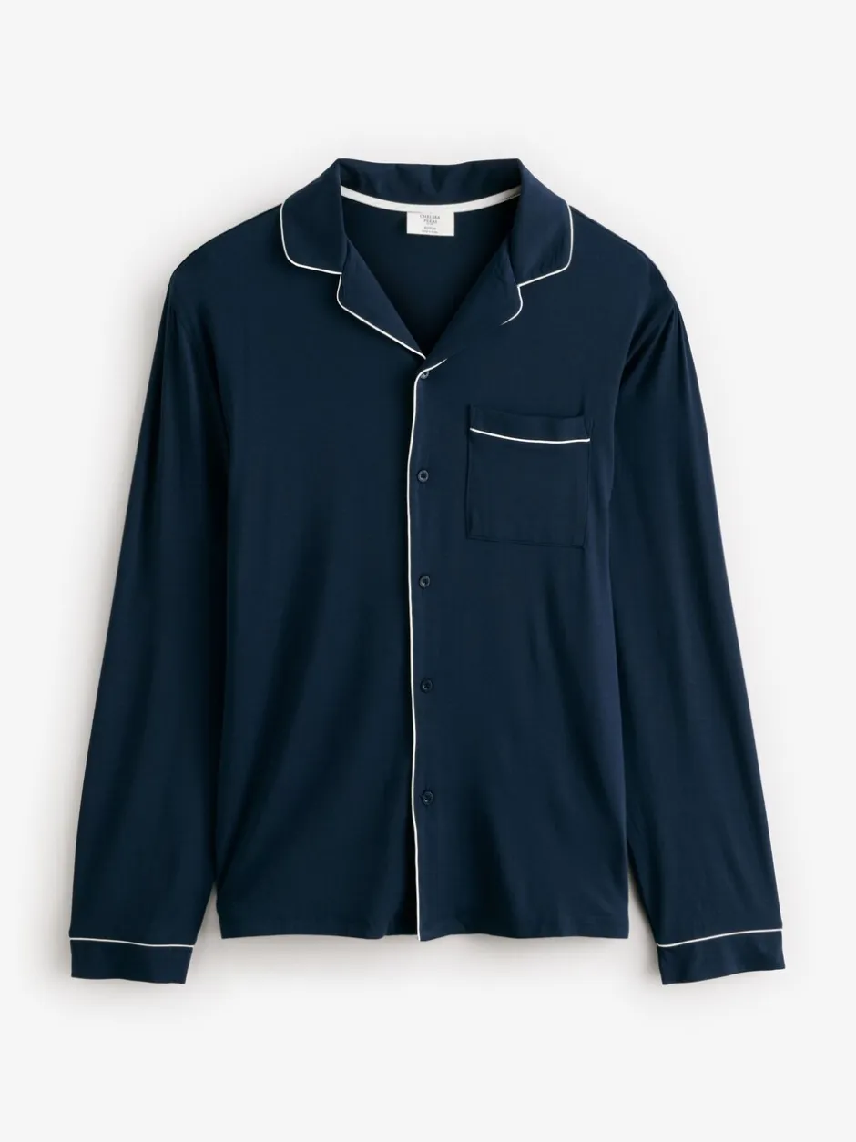 Pyjama's|Chelsea Peers TENCEL™ Modal Long Button Up Pyjama Set