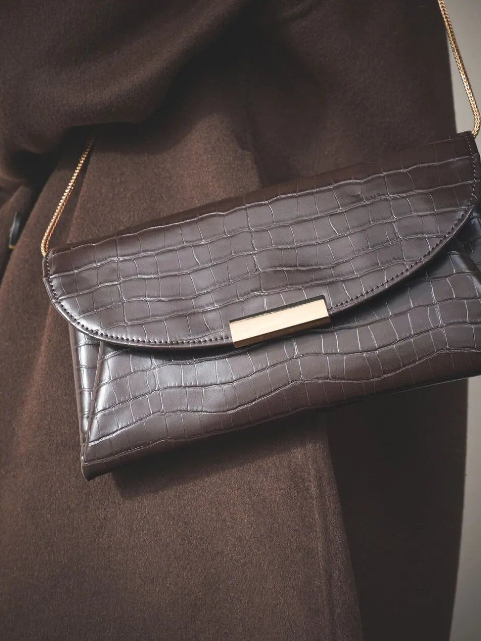 Tassen En Portemonnees*Next - Clutch Chocoladebruin
