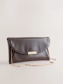 Tassen En Portemonnees*Next - Clutch Chocoladebruin