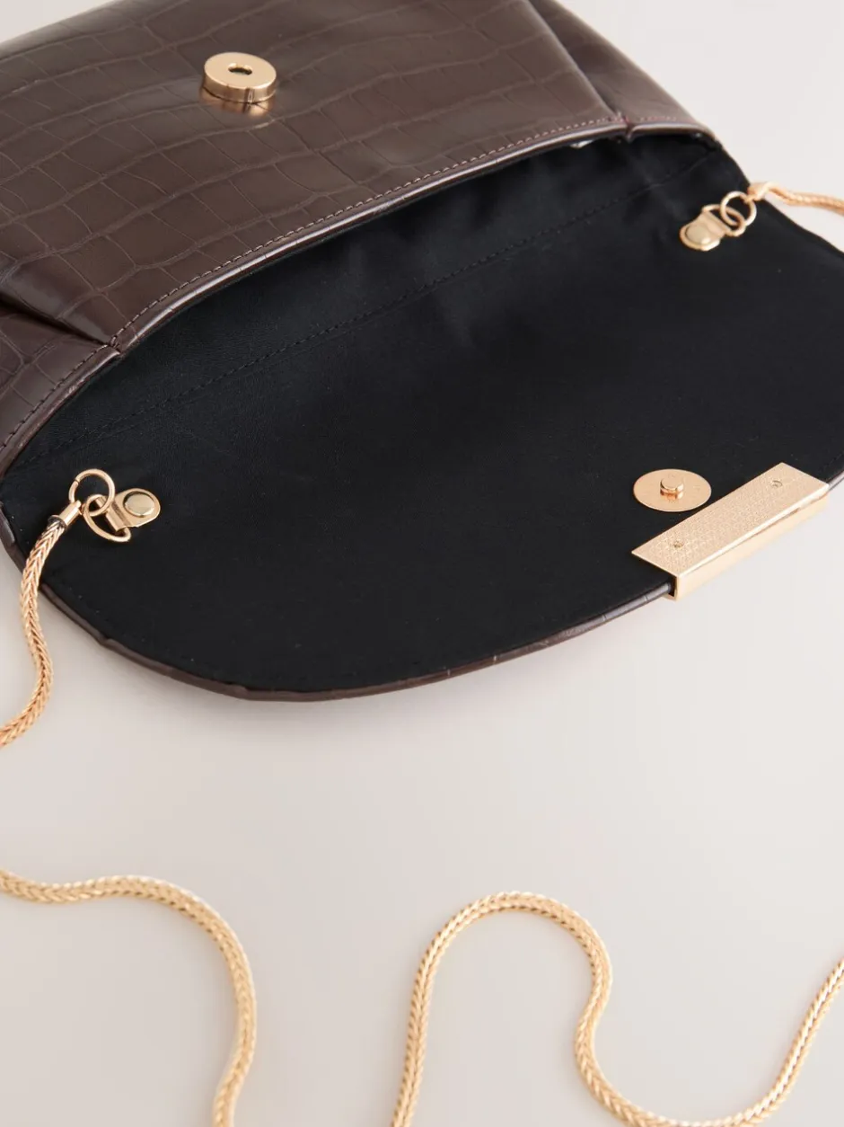Tassen En Portemonnees*Next - Clutch Chocoladebruin