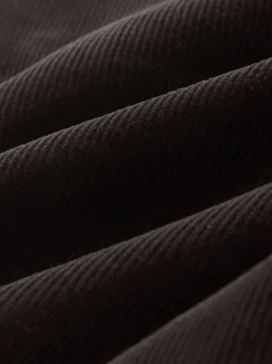 Broeken*Next - Corduroy broek met wijde pijpen Chocoladebruin