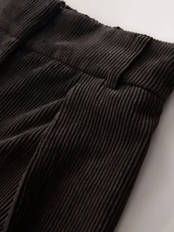 Broeken*Next - Corduroy broek met wijde pijpen Chocoladebruin