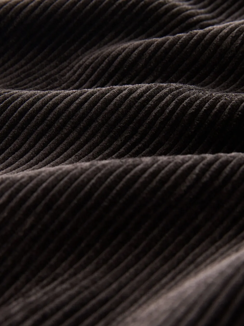 Broeken*Next - Corduroy broek met wijde pijpen Chocoladebruin