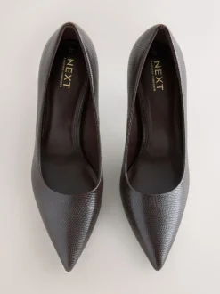 Schoenen Met Hakken*Next - Forever Comfort® Point Toe Court Heels Chocoladebruin