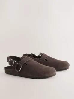 Lage Schoenen*Next - Forever Comfort® Slingback Footbed Shoes Chocoladebruin