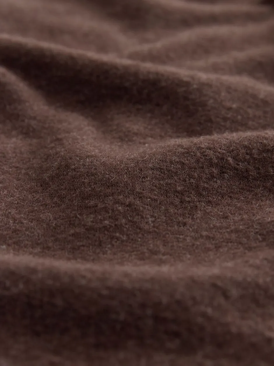 Broeken|Laura Ashley - gebreide loungebroek Chocoladebruin