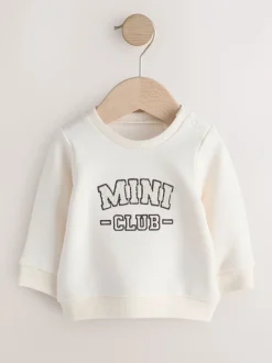 Hoody's En Sweatshirts|Moederschap*Next - Maternity Mini Me Sweatshirt Set Chocoladebruin