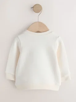 Hoody's En Sweatshirts|Moederschap*Next - Maternity Mini Me Sweatshirt Set Chocoladebruin