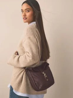 Tassen En Portemonnees*Next - Messenger Cross-Body Bag Chocoladebruin