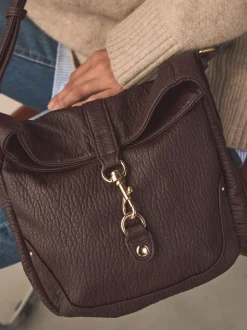 Tassen En Portemonnees*Next - Messenger Cross-Body Bag Chocoladebruin