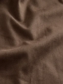 Rokken*Next Chocoladebruin - Midi-kiltrok van Imitatiesuède