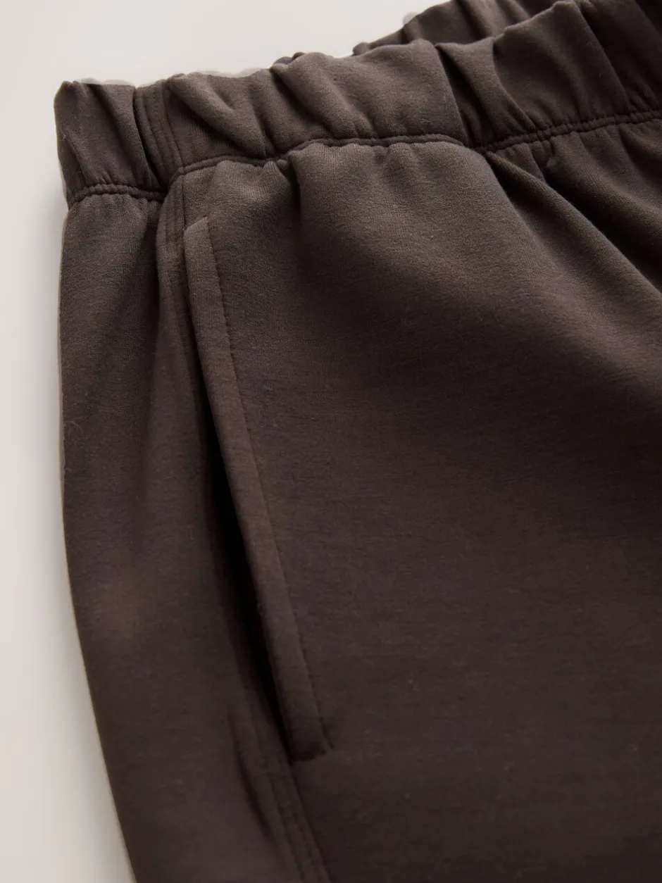 Leggings En Joggingbroeken|Next - Premium zware Slinky Barrel jeans Joggingbroeken Chocoladebruin