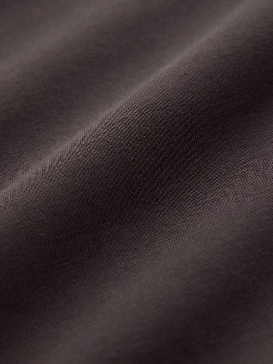 Hoody's En Sweatshirts|Next - Relaxte pasvorm zware lange hoodie Chocoladebruin