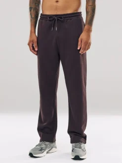 Joggingbroeken*Next Chocoladebruin - Straight fit - Relaxed Fit Brushback Heavyweight Joggers