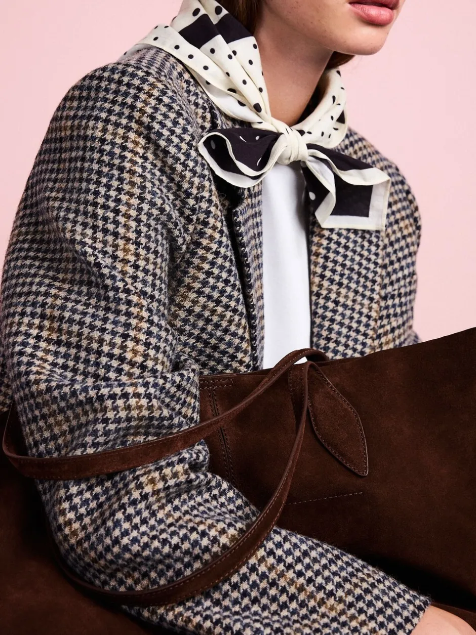 Tassen En Portemonnees*Next Chocoladebruin - Tabitha Simmons x Sophie Suede Shopper Bag