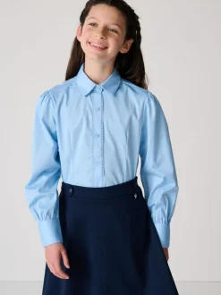 Overhemden En Blouses*Clarks aansluitend schooloverhemd met Lange mouwen