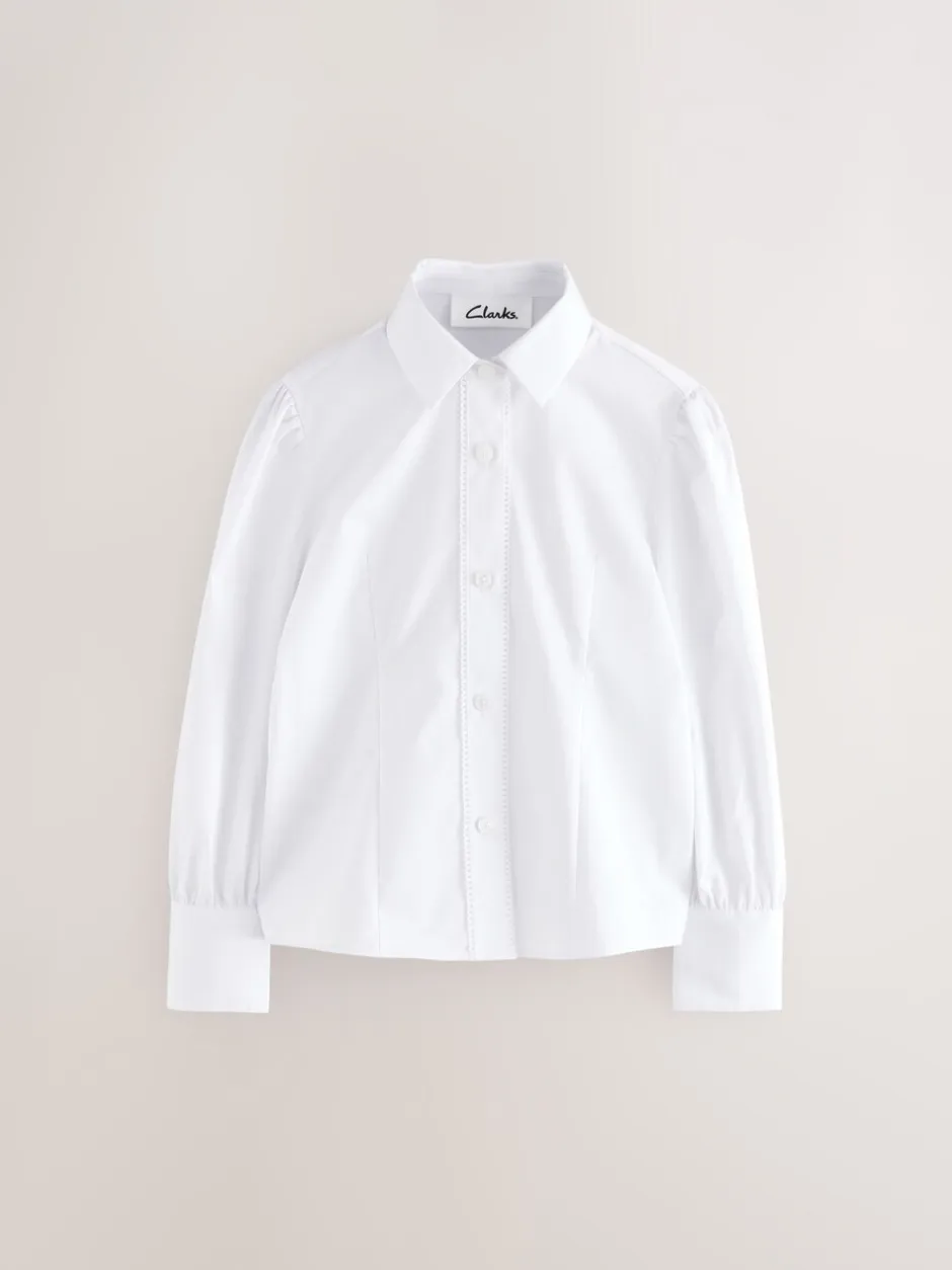 Overhemden En Blouses|Clarks Aansluitende Overhemden met Lange mouwen 3 stuks