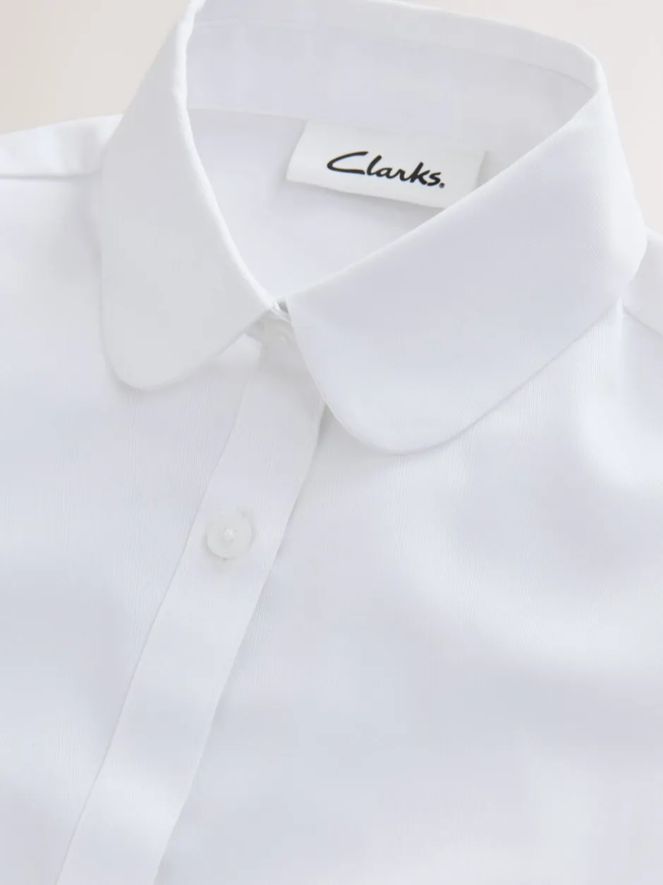 Overhemden En Blouses|Clarks Frill lange mouwen schooloverhemden 2 verpakking