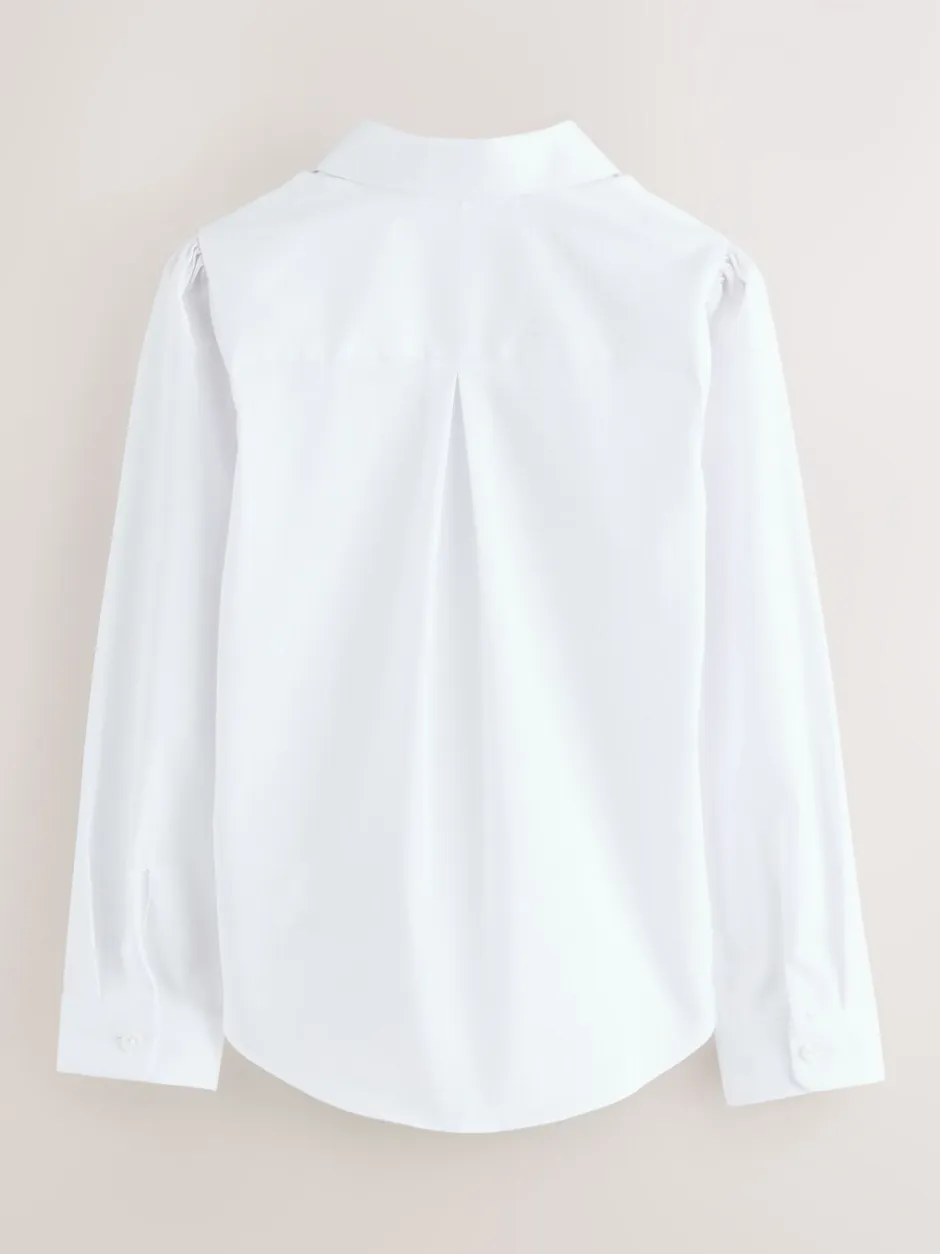 Overhemden En Blouses*Clarks set van 3 schooloverhemden met lange mouwen en strik