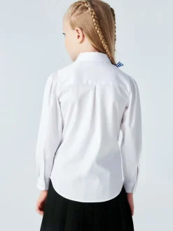 Overhemden En Blouses*Clarks set van 3 schooloverhemden met lange mouwen en strik