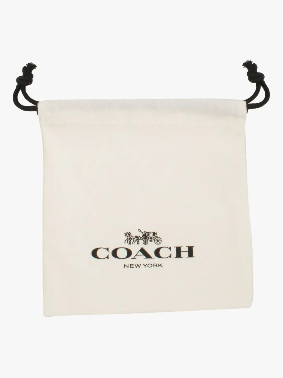 Sieraden|Coach Signature gewatteerde ring