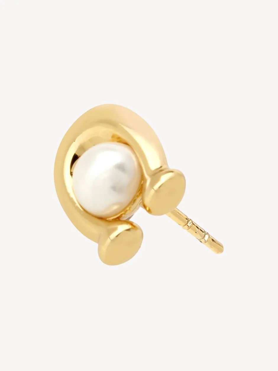 Sieraden*Coach Tone Signature oorknopjes met parel