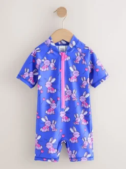 Badkleding|Badkleding*Next Cobalt Blue Bunny - Zonbeschermend badpak (3 mnd-10 jr)