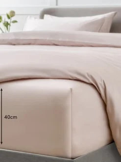 Beddenlakens En Kussenslopen*Next Collectie Luxe 400 Draadtelling Satijnlaken van Egyptisch katoen
