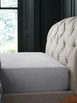 Beddenlakens En Kussenslopen*Next Collection Luxe 1000 draads satijnen laken Zilver