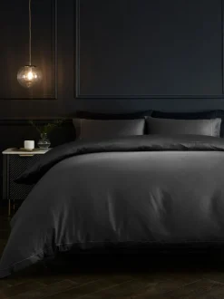 Beddengoedsets En Dekbedovertrekken|Next Collection Luxe 300-draads 100% katoensatijnen luxe dekbedovertrek- en kussensloopset
